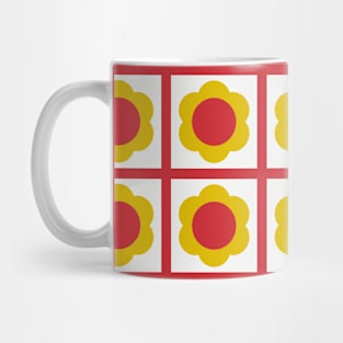 Mayapple Tiles Red Mug